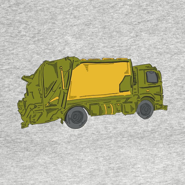 Garbage Truck by Katherine Montalto